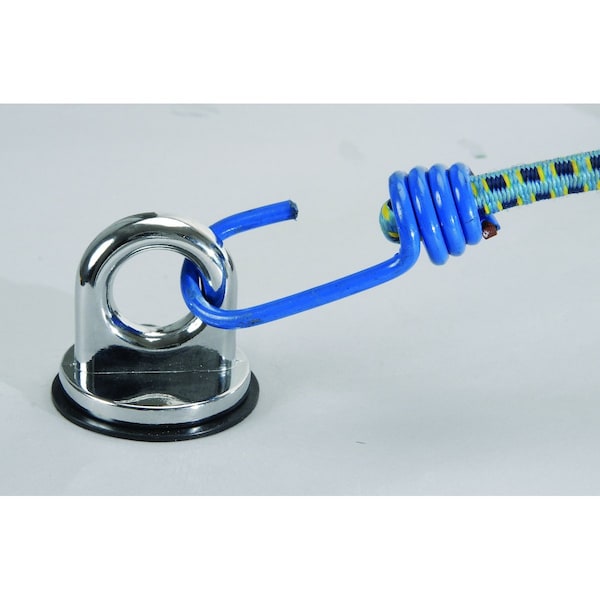 PRO GRIP Anchor Point, Bedliner, Chrome, w/ Toggle Bolt (2 per pack) 2.13" x5.75" x7"